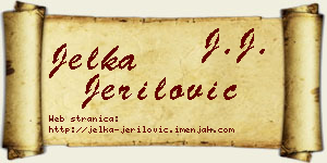 Jelka Jerilović vizit kartica
